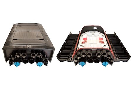 BPEO Size 2 EVOL closure EDP (End Distribution Point) 28 slots (1 double port for ECAM D5-27, 2 single ports for ECAM S5-18 and 10 ports for ECAM S4-12)