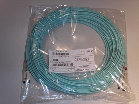 Cordon de raccordement SC/UPC-SC/UPC Duplex OM3 (50/125) 20M (2,8mm/Aqua)