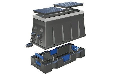 Z-6 C 1M 001 Handhole modulair, gietijzeren deksel