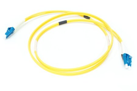 Patchcord LC/UPC-LC/UPC Duplex G657A2 1M (1,8mm/Yellow)