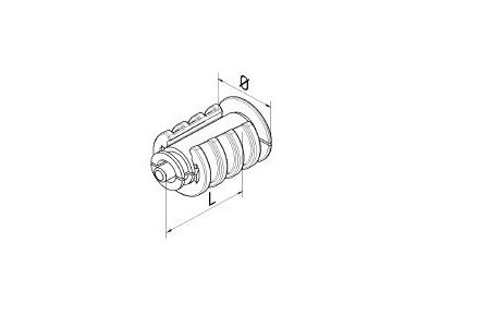 Divisible gasblock endstop 12 Indoor (kabelØ 5,0-6,5) (40st)