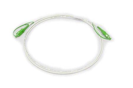 Patchcord SC/APC8°-SC/APC8° Simplex G657A1 1,5M (1,8mm/White)