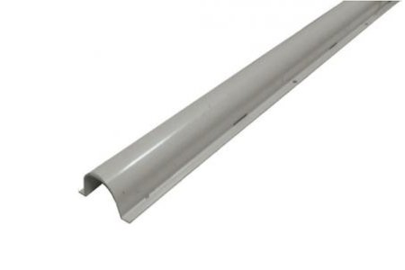 Cable protection Ω profile 35x35mm PVC (gray) - Length 2,75m