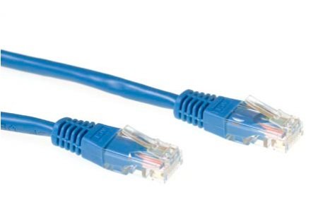 UTP patchkabel Cat5, blauw, L=5,0m