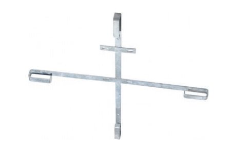 Pole Mount Overlength system for BPEO Size1,5 (galva cross)